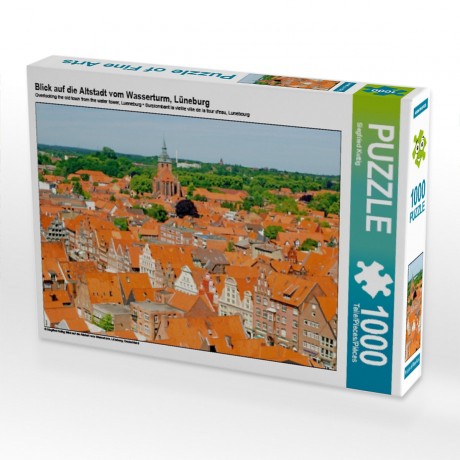 CALVENDO Puzzle CALVENDO Puzzle Blick auf die Altstadt vom Wasserturm Пазл CALVENDO Puzzle Вид на старый город с водонапорной башни