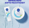 NIVEA Soft Creme, 50 ml, Нивеа Освежающий увлажняющий крем, масло жожоба и витамин E, для лица тела и рук, 50 мл