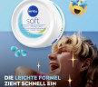 NIVEA Soft Creme, 50 ml, Нивеа Освежающий увлажняющий крем, масло жожоба и витамин E, для лица тела и рук, 50 мл