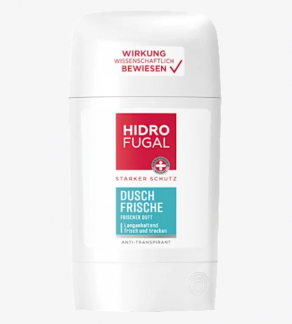 Hidrofugal Deo Stick Antitranspirant Dusch-Frische, Дезодорант-антитранспирант стик "Свежесть душа", 50 мл