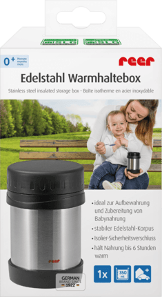 Reer Edelstahl-Warmhaltebox Термос из Нержавеющей стали, 350ml, 1 шт