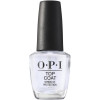 OPI Nail Lacquer Top Coat 15ml, OPI Топовое покрытие OPI Top Coat (США), закрепляет цвет и даёт глянцевый зеркальный блеск, 15мл