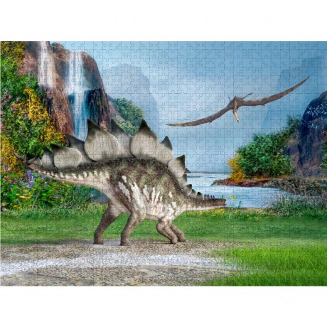 CALVENDO Puzzle CALVENDO Puzzle Reise in die Prahistorie unter den Dinosauriern Пазл CALVENDO Puzzle Путешествие в предысторию среди динозавров