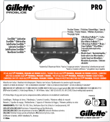 GILLETTE Rasierklingen, ProGlide, 12 St, Джилетт Сменные кассеты ProGlide для мужской бритвы, 12 шт.