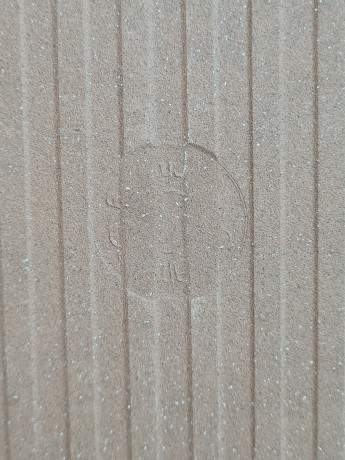 Керамическая винтажная картина "Окрестности Парижа. Тряпичник", 20 x 20 см, Италия, 1960-1970гг.