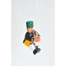 Holzspielzeug Kletterfigur Bergmann Деревянная игрушечная фигурка горняка