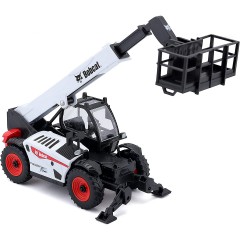 Bburago Spielzeugfahrzeug Bobcat T40.180SLP Teleksoplader (mit Plattform Телескопический погрузчик Bobcat T40.180SLP (с платформой)