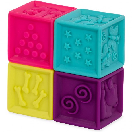 B.Toys Bauklotze mit Zahlen One Two Squeeze Строительные блоки с номерами один два сожмите