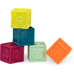 B.Toys Bauklotze mit Zahlen One Two Squeeze Строительные блоки с номерами один два сожмите