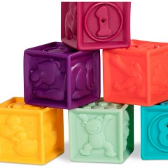 B.Toys Bauklotze mit Zahlen One Two Squeeze Строительные блоки с номерами один два сожмите