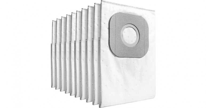 Karcher Karcher Vlies-Filtertuten 6.904-084.0, 10 Stuck, Staubsaugerbeutel weiss weiss Фильтр-мешки Karcher флисовые 6.904-084.0, 10 шт, белые мешки для пылесоса