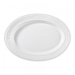 KPM Berlin KPM Kurland Weiss Beilagenschale 27 x 19 cm Гарнир KPM Kurland Weiss 27 x 19 см