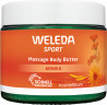 WELEDA Sport Massage Body Butter Arnika, 150 ml, Массажное крем-масло Sport с арникой, ши и какао для ухода после спорта, 150 мл