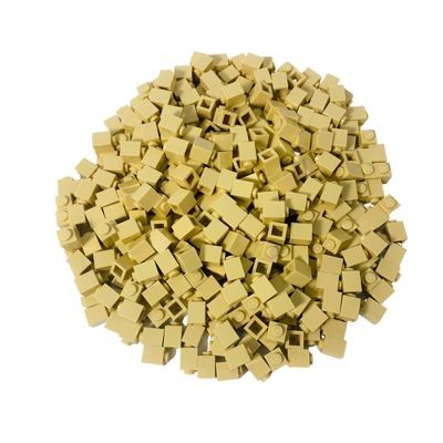 LEGO LEGO 1x1 Steine Beige - Tan Bricks 3005 - 100x LEGO 1x1 Bricks Beige — Tan Bricks 3005 — 100x