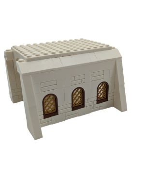 LEGO Lego MOC Mittelalter Halle Fenster Mauer Ritter Burg - weiss  - 94 Teile - neu Lego MOC Medieval Hall Window Wall Knight Castle - белый - 94 детали - новый