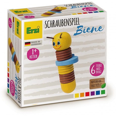ERZI Schraubenspiel Biene Винт игра пчела
