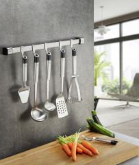 GEFU GEFU Kucchenleiste SMARTLINE schwarz/ silber Планка для кухни GEFU SMARTLINE