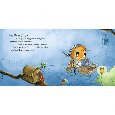 Baumhaus Medien Die kleine Spinne Widerlich sagt Gute Nacht Маленький отвратительный паук желает спокойной ночи