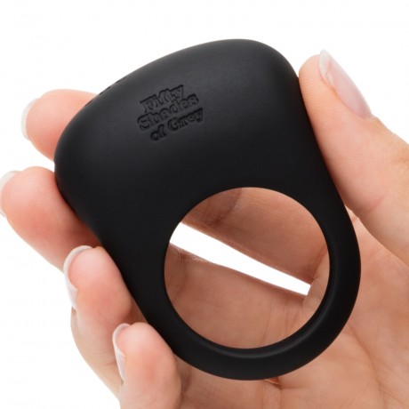 Fifty Shades of Grey Sensation Rechargeable Vibrating Love Ring Сенсационное перезаряжаемое вибрирующее кольцо любви