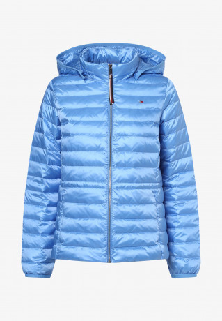Tommy Hilfiger FEMININE Down jacket hellblau ЖЕНСКОЕ Пуховик Светло-синий