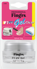 Fing'rs Для ногтей-UV-Гель для искусственных ногтей Refill UV Гель transparent, 12,9 мл