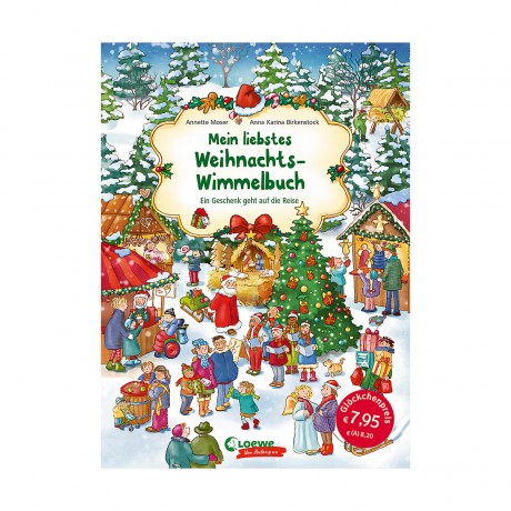 Loewe Verlag Mein liebstes Weihnachts-Wimmelbuch Моя любимая рождественская книга