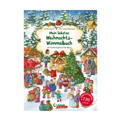 Loewe Verlag Mein liebstes Weihnachts-Wimmelbuch Моя любимая рождественская книга