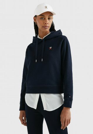 Tommy Hilfiger MONOGRAM Hoodie desert sky МОНОГРАММА Толстовка с капюшоном небо пустыни