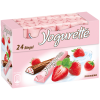 Yogurette Erdbeere 300г, Молочный шоколад с йогуртом и клубникой 24 шт.