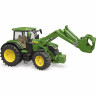 Bruder BRUDER Traktor John Deere mit Frontlader 1:16 Трактор BRUDER John Deere с фронтальным погрузчиком 1:16