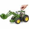 Bruder BRUDER Traktor John Deere mit Frontlader 1:16 Трактор BRUDER John Deere с фронтальным погрузчиком 1:16