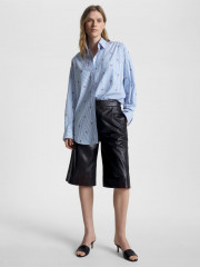 Tommy Hilfiger STRIPE NEW OVERSZD Button-down blouse heritage STRIPE NEW OVERSZD Блузка на пуговицах наследство