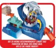 Mattel Hot Wheels Robo-Hai-Angriff Spielset mit Looping inkl. 1 Spielzeugauto mit Farbwechsel Игровой набор Hot Wheels Robo Shark Attack с петлей, включая 1 игрушечную машинку, меняющую цвет