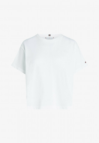Tommy Hilfiger MODERN Basic T-shirt ecru MODERN Базовая футболка экрю