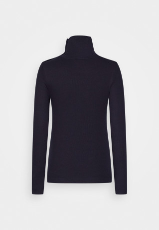 Tommy Hilfiger SLIM BUTTON ROLL-NECK Long sleeved top desert sky SLIM BUTTON ROLL-NECK Топ с длинными рукавами небо пустыни