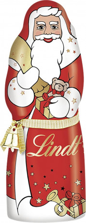 Lindt Weihnachtsmann 1kg, Шоколадный Дед Мороз 43см ,1кг