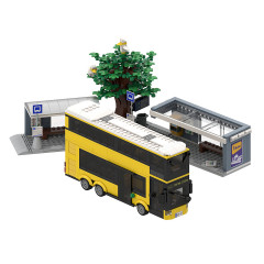 myBrickZ Klemmbausteineset  0002 Doppelstockbus Комплект клеммных колодок 0002 двухэтажный автобус