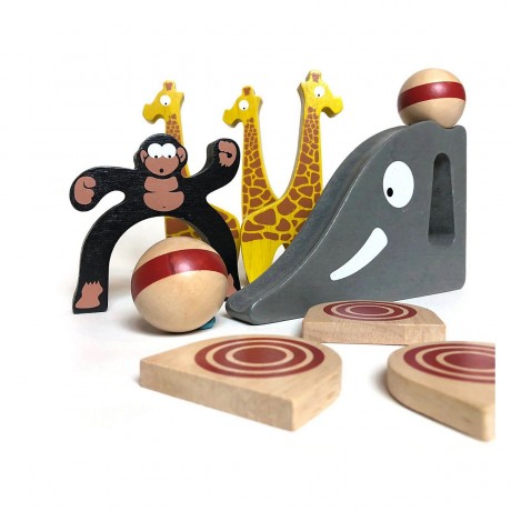 LK Trend  Style Tier-Kugelbahn Safari Bowl Active Spiel Мраморная дорожка для животных Сафари Боул Активная игра