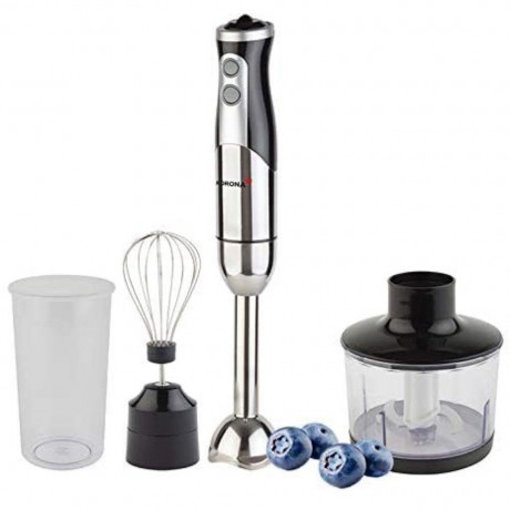 KORONA KORONA Stabmixer 4-in-1 Stabmixer Set 23710, 4-in-1 Stabmixer Set inkl. Aufsatze, 800 Watt  KORONA Hand Blender Набор ручных блендеров 4-в-1 23710, набор ручных блендеров 4-в-1 с насадками, 800 Вт