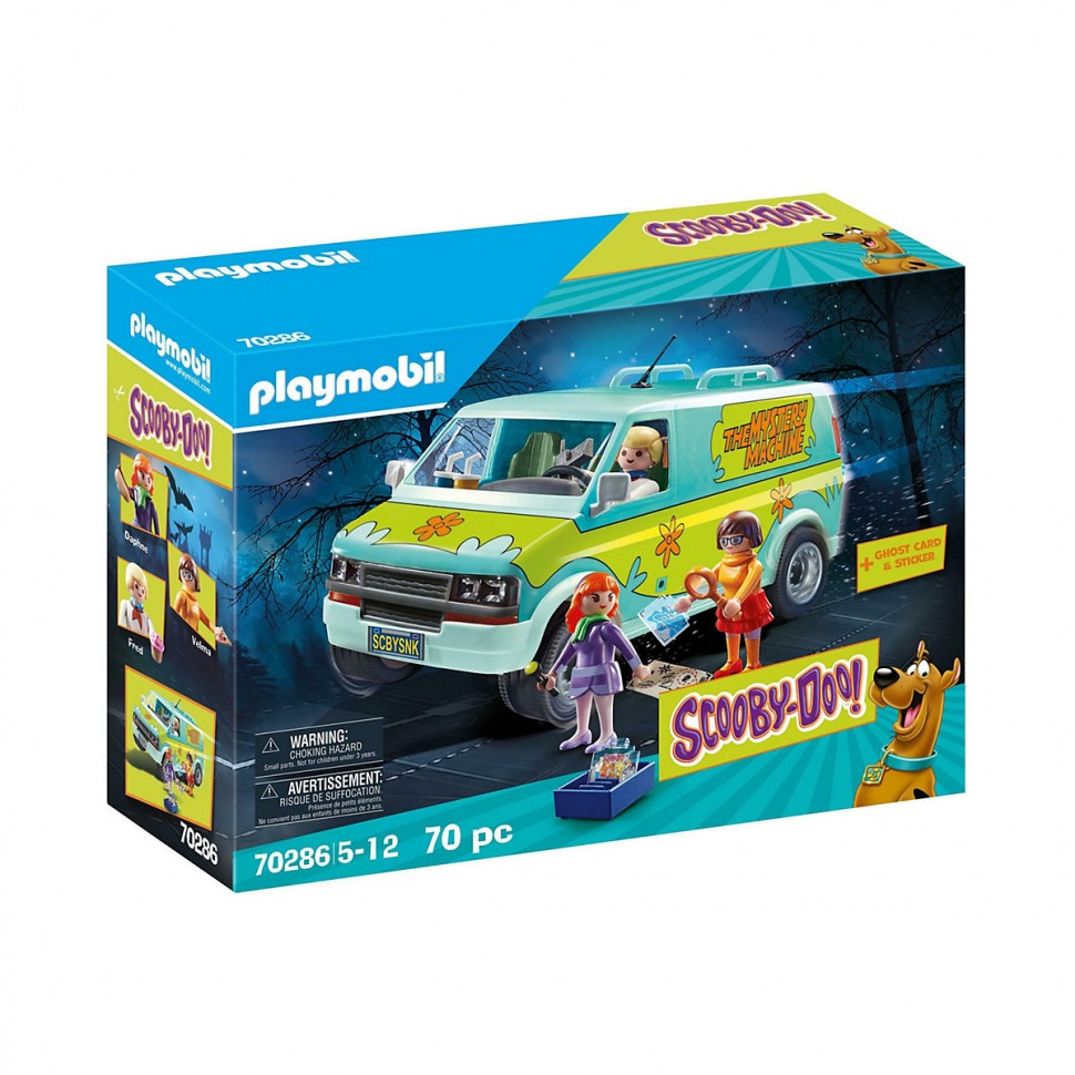 Купить PLAYMOBIL 2er Set: 70361 SCOOBY-DOO! Abenteuer im Geisterhaus +  70286 SCOOBY-DOO! Mystery Machine Набор из 2 предметов: 70361 СКУБИ-ДУ!  Приключения в доме с привидениями + 70286 СКУБИ-ДУ! Таинственная машина в  интернет-магазине