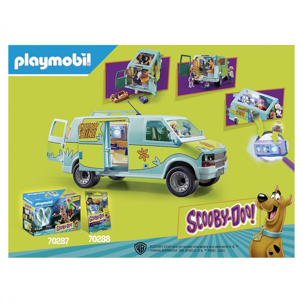 Купить PLAYMOBIL 2er Set: 70361 SCOOBY-DOO! Abenteuer im Geisterhaus +  70286 SCOOBY-DOO! Mystery Machine Набор из 2 предметов: 70361 СКУБИ-ДУ!  Приключения в доме с привидениями + 70286 СКУБИ-ДУ! Таинственная машина в  интернет-магазине