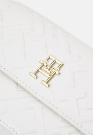 Tommy Hilfiger ICONIC CAMERA BAG MONO Across body bag weathered white ICONIC CAMERA BAG MONO Сумка через плечо выветрившийся белый