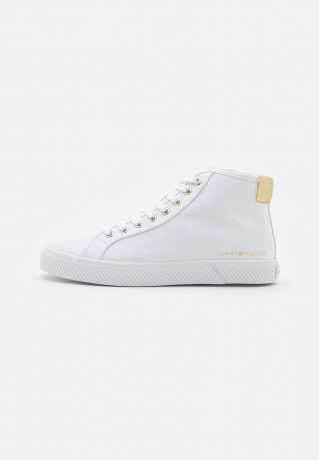 Tommy Hilfiger ESSENTIAL High-top trainers white ESSENTIAL Высокие кроссовки белый