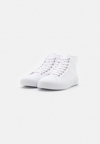 Tommy Hilfiger ESSENTIAL High-top trainers white ESSENTIAL Высокие кроссовки белый