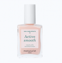 Manucurist Active Smooth 00 + 01+ 02 + 03, CC-лаки для ногтей выравнивающие нюдовые оттенки, эффект ухода Набор 4 шт х 15 мл
