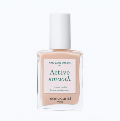 Manucurist Active Smooth 00 + 01+ 02 + 03, CC-лаки для ногтей выравнивающие нюдовые оттенки, эффект ухода Набор 4 шт х 15 мл