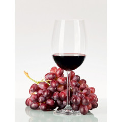 CALVENDO Puzzle CALVENDO Puzzle Rote Weintrauben und Rotwein im Weinglas Пазл CALVENDO Puzzle Красный виноград и красное вино в фужере