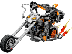 Lego Ghost Rider mit Mech &amp; Bike Призрачный гонщик с роботом и мотоциклом