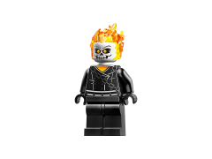 Lego Ghost Rider mit Mech &amp; Bike Призрачный гонщик с роботом и мотоциклом