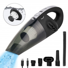 CkeyiN CkeyiN Akku-Handstaubsauger fur Haus/Auto Kabellos Nass-Trocken-Nutzung Staubsauger, 120,00 W, mit Beutel, 20 Min. Laufzeit Беспроводной ручной пылесос CkeyiN для дома/автомобиля, беспроводной пылесос для влажной и сухой уборки, 120,00 Вт, с мешко